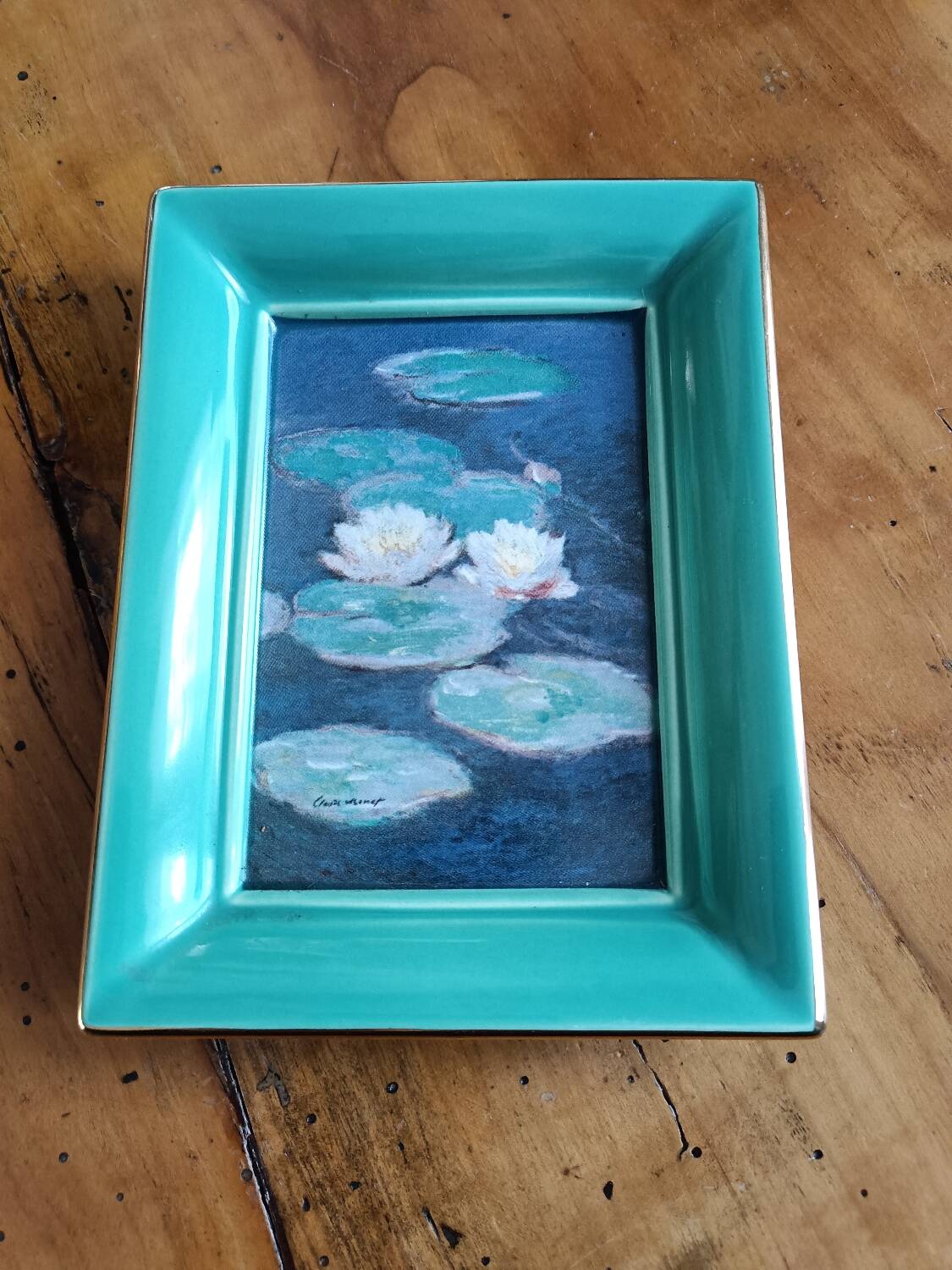 Water Lilies pocket emptier by Claude Monet