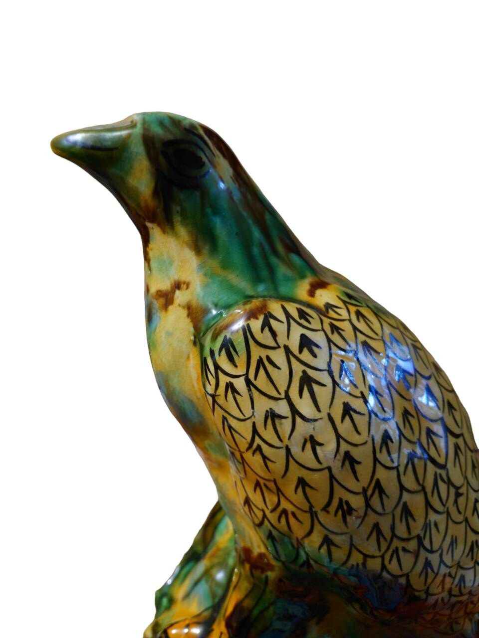 colorful ceramic eagle Mexico