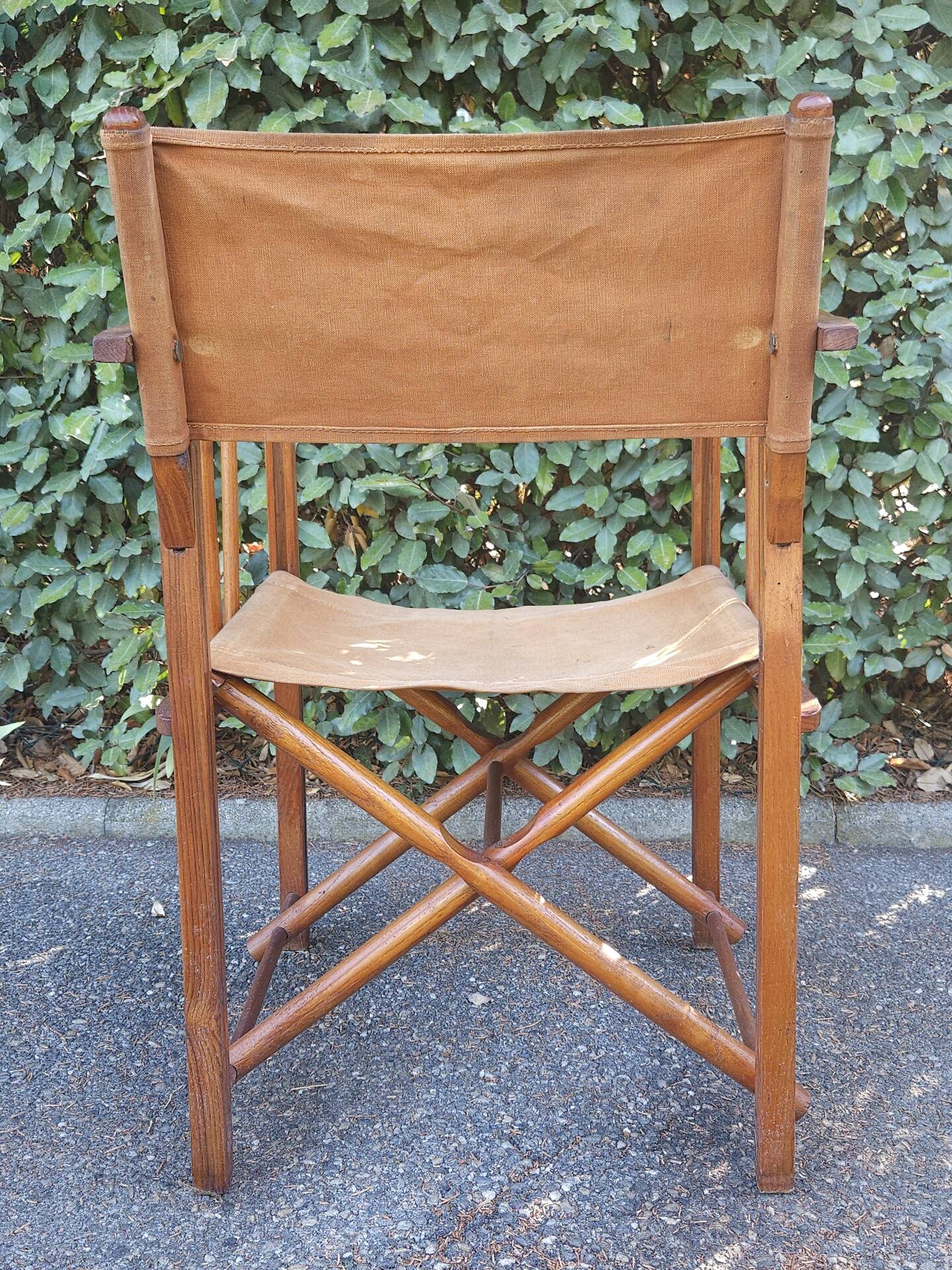 Fauteuil metteur en scène pliant vintage