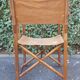 Fauteuil metteur en scène pliant vintage