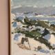 Original Swedish Oil on Canvas – "Winter Landscape" by FMK – Dated 1943 – Vintage and Framed – 78 × 60 cm (30.7" × 23.6")