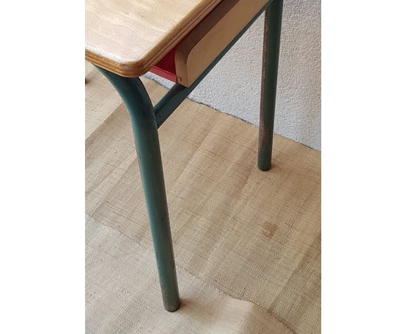Schoolboy table with locker