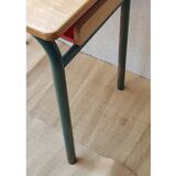 Schoolboy table with locker