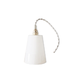 Baladeuse opaline blanche