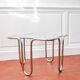 Chrome and glass coffee table by Ezio Didone, Italy, 1970s