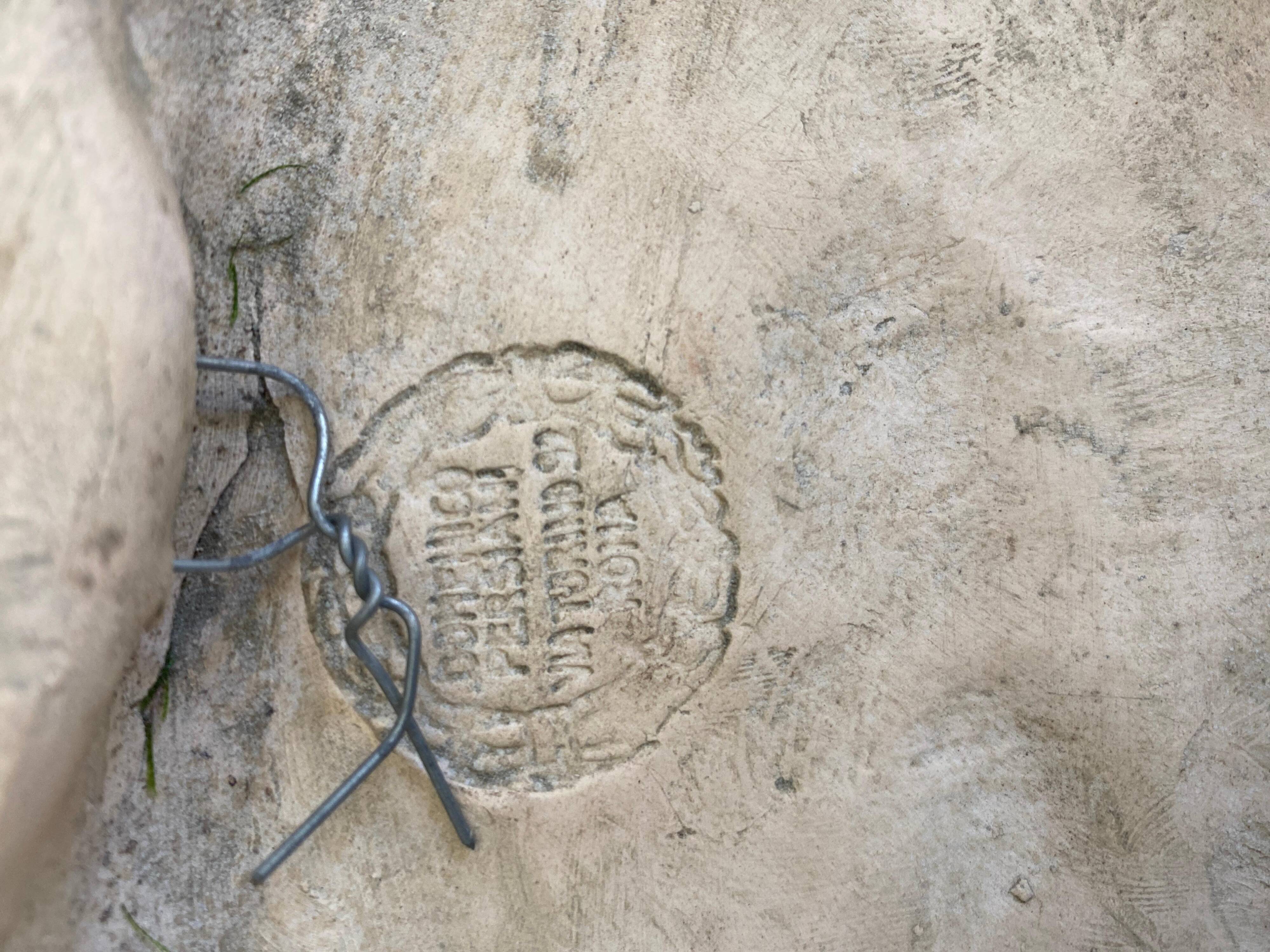 Vintage Bocca della Verità Wall Sculpture by Domenico Persiani, Rome