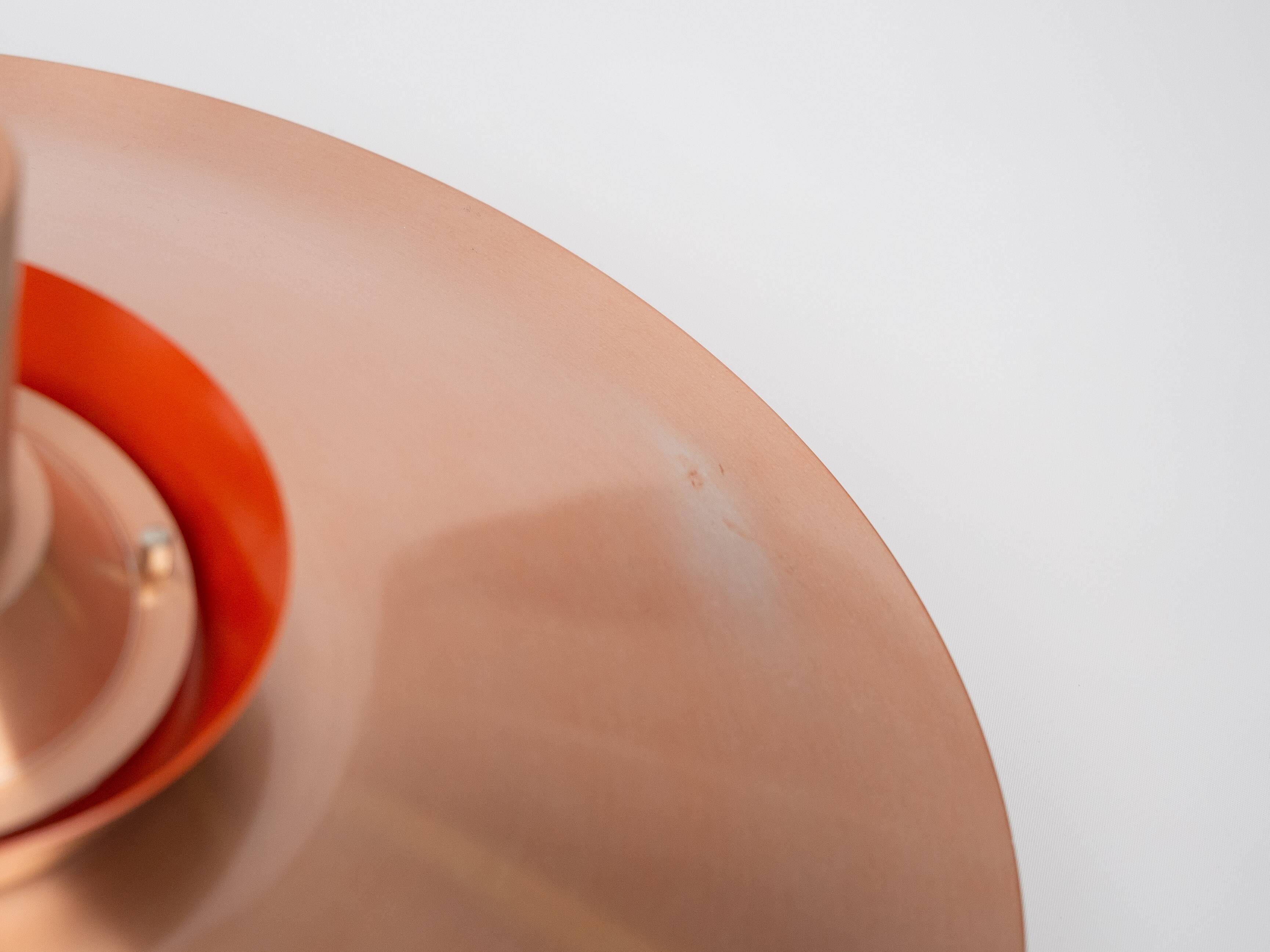 Suspension vintage danoise Lyskaer par Bent Nordsted, années 1980