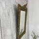 Antique mirror with a pediment