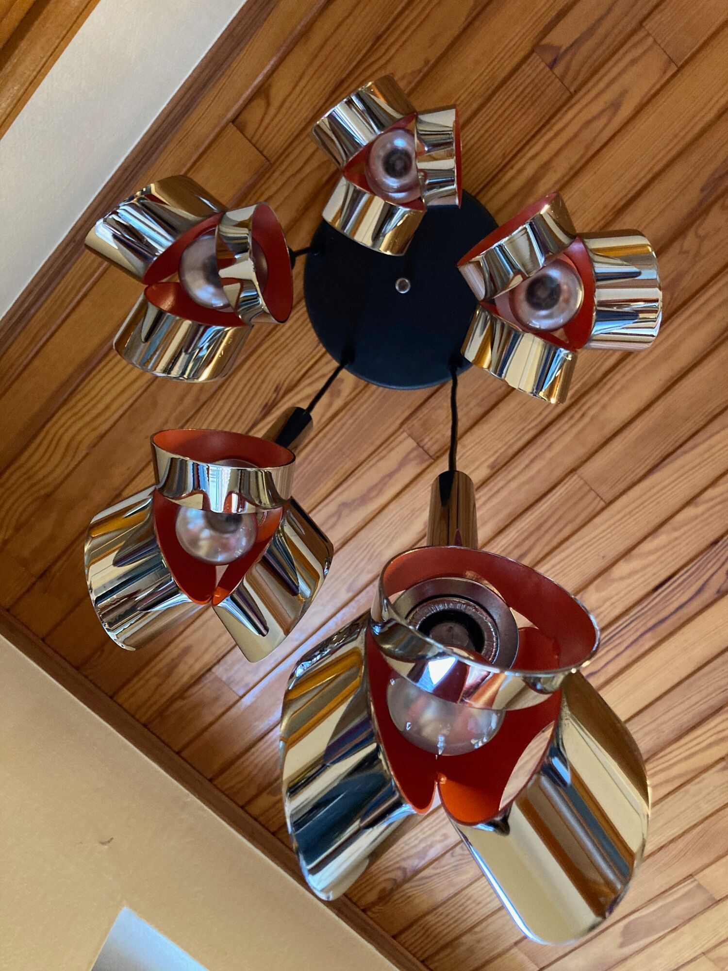 Vintage Suspension 1960 RAAK - 5 lights
