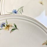6 Limoges porcelain dessert plates 1915