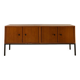 MDK sideboard in teak and steel circa 1960
