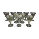 Serie de 10 verres de couleurs