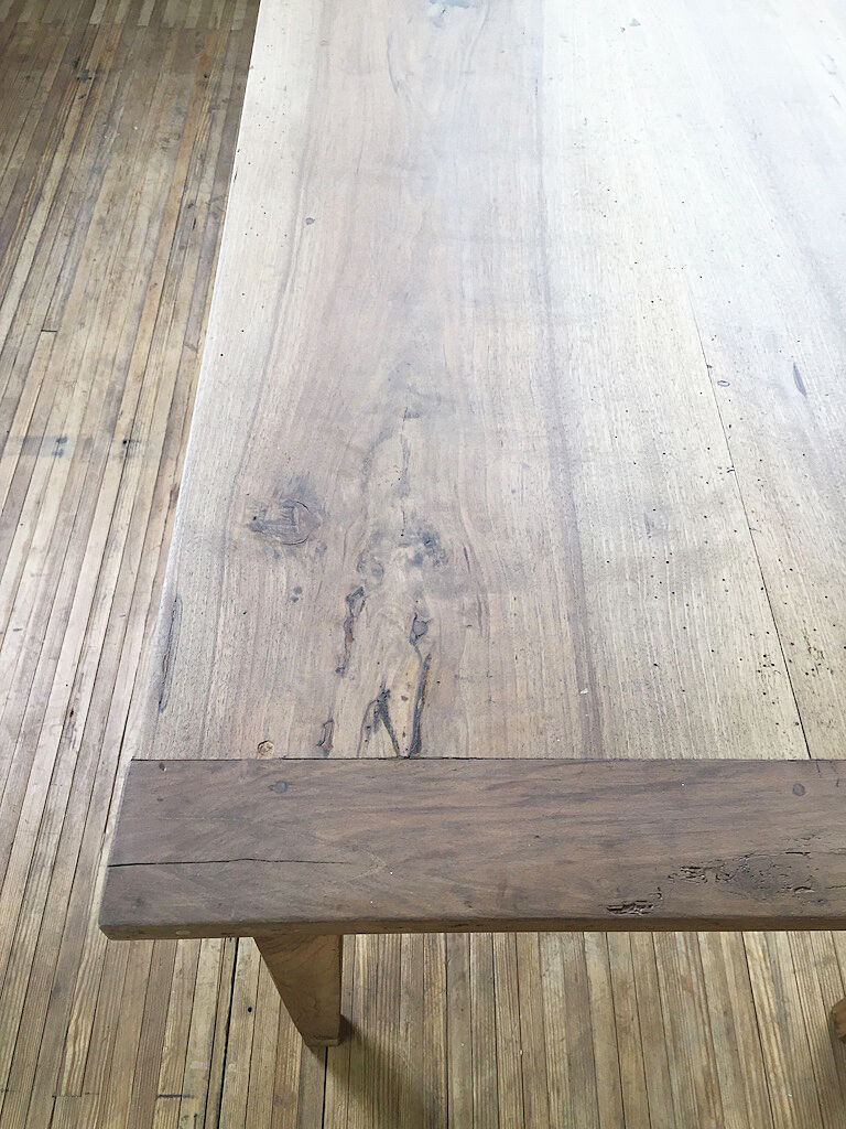 Walnut farm table 170 cm
