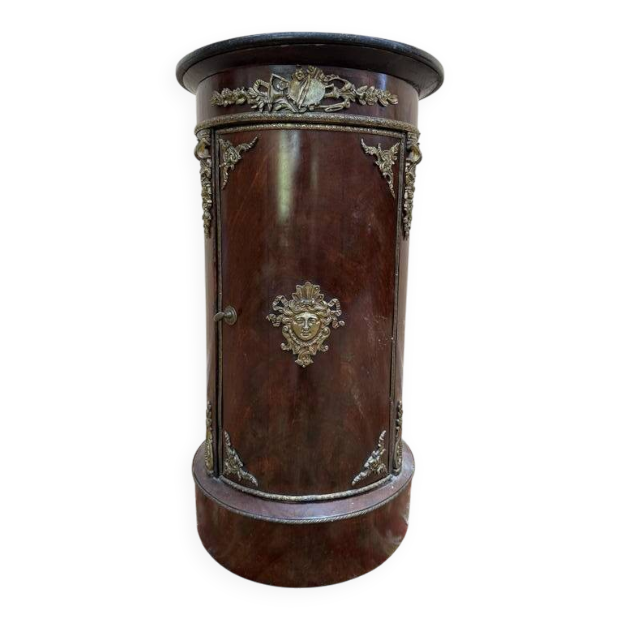 Somno époque Empire en acajou et bronze