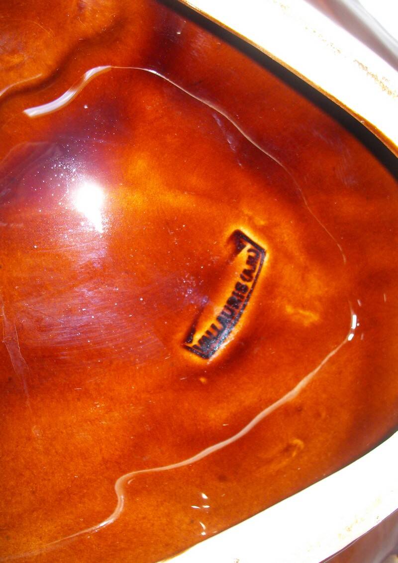 Plate Vallauris with handles