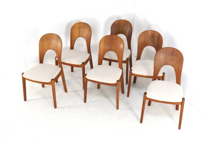 Suite de 6 chaises Koefoed Morten 'Vinderup' design danois