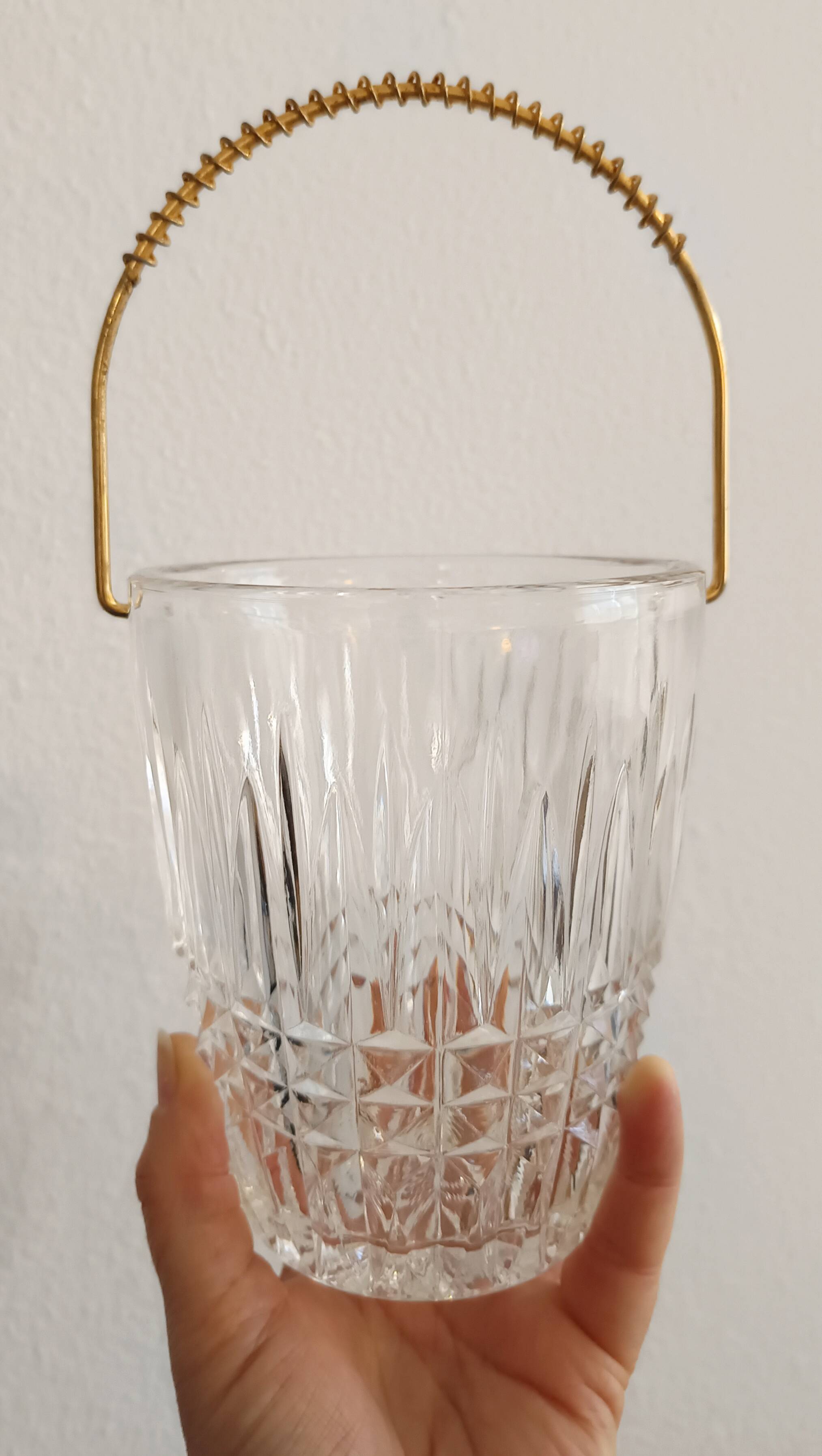 Vintage ice bucket.