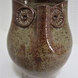 Vintage zoomorphic sandstone pitcher