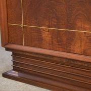 Armoire Art Déco en acajou mobilier d’art signé A. Bicchierini 1940’s