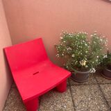 Fauteuil SLIDE ROUGE PAOLA NAVONE