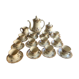 Coffee service Limoges R. Leclair