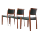 3 x chaises Niels Møller modèle 80