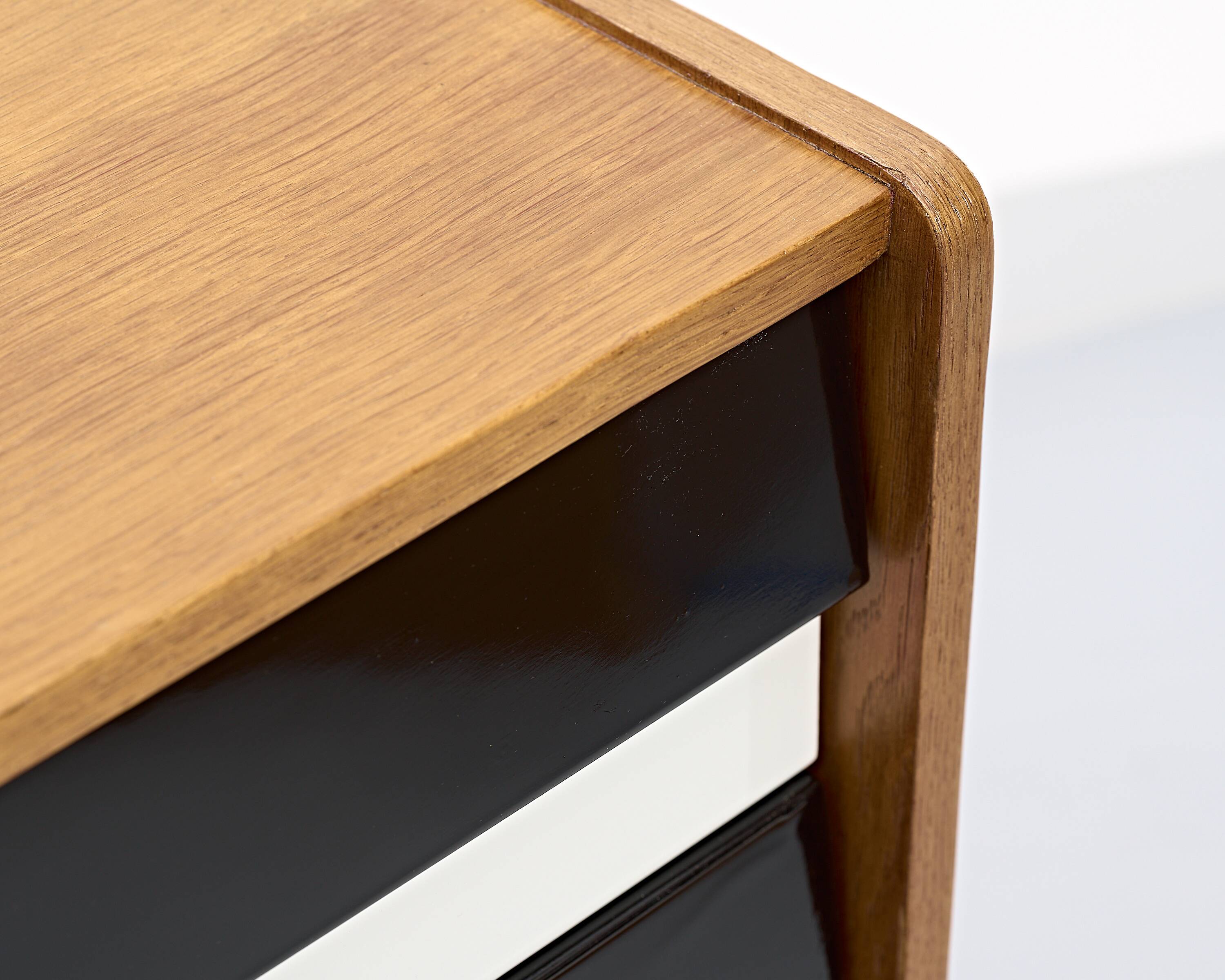 Model U-460 Sideboard in Oak by Jiří Jiroutek for Interier Praha, 1965