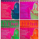 Set of 4 original posters of 1968 "Bonditis" - parody James Bond