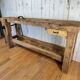 Old restored workbench