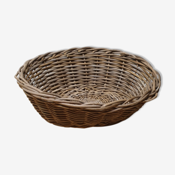 Large solid bamboo basket