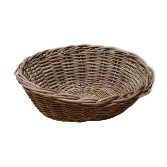 Large solid bamboo basket