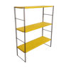 Etagere vintage string  jaune  49x60     ,plateau 48.5x16