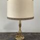 Lamp 70s in onyx and brass