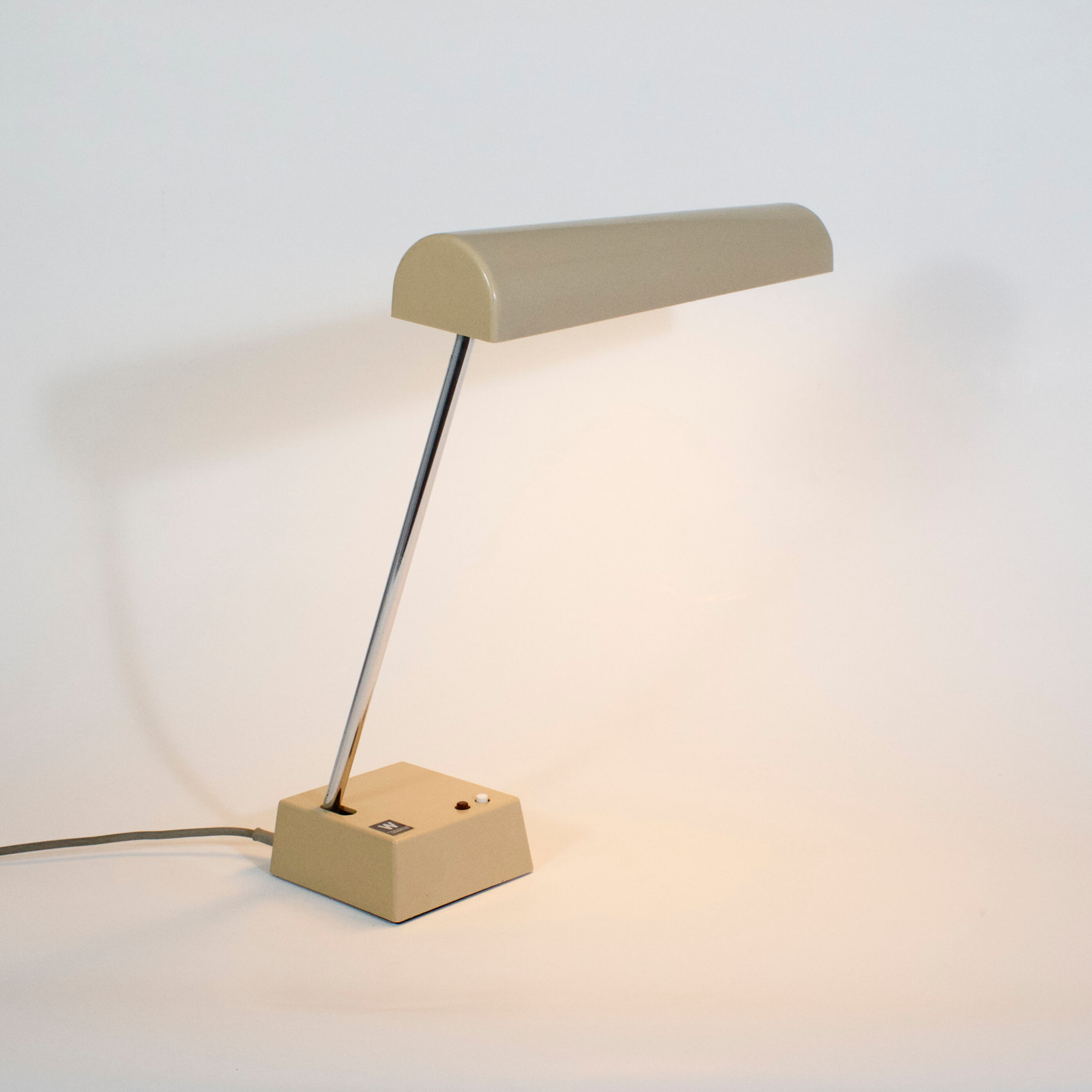 Wolfgang Tuempel 'Odette' office lamp by Waldmann, New Bauhaus, 1960