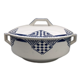 Tureen signed Moulin des Loups Hamage Orchies Nord France model Pantin