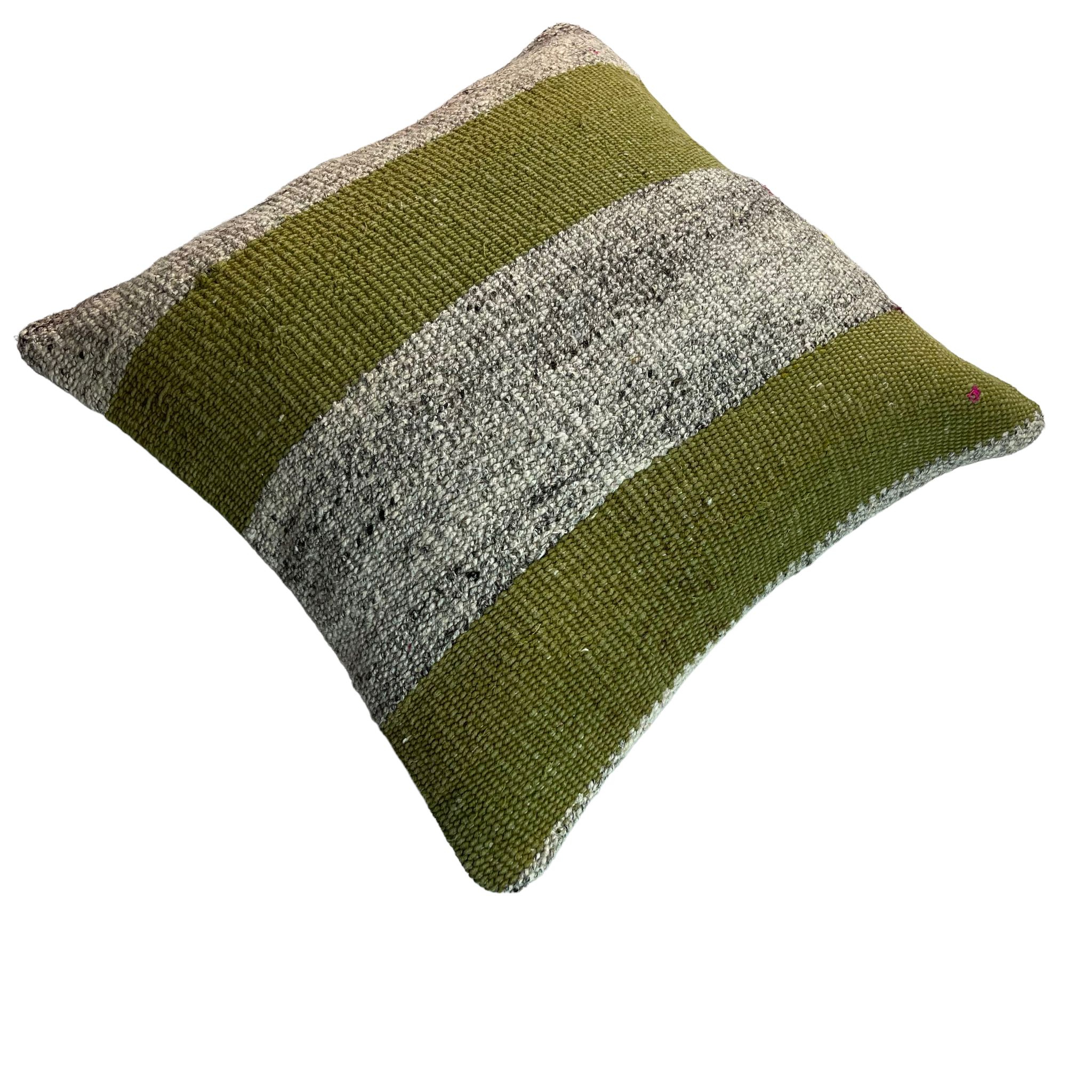 Housse de coussin kilim turc vintage 40 x 40 cm