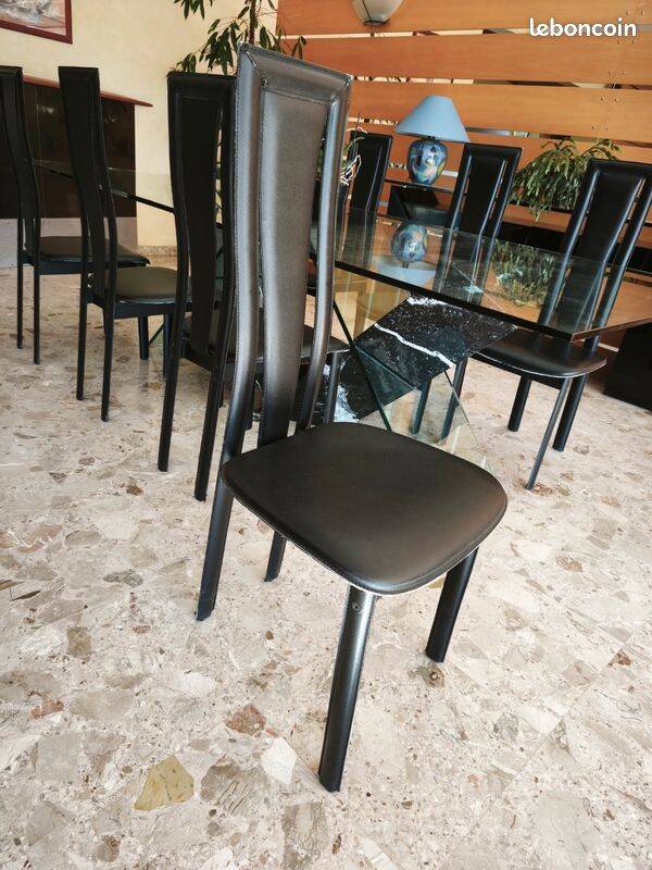 Chaises pl2 roche bobois x8