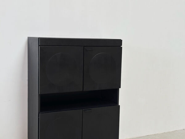 Cabinet de bar belge brutaliste des années 1970