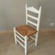 Paire de chaises ancienne paillé années 30/40