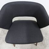 Shell armchair 1958 Michel Ducaroy by Roset restored