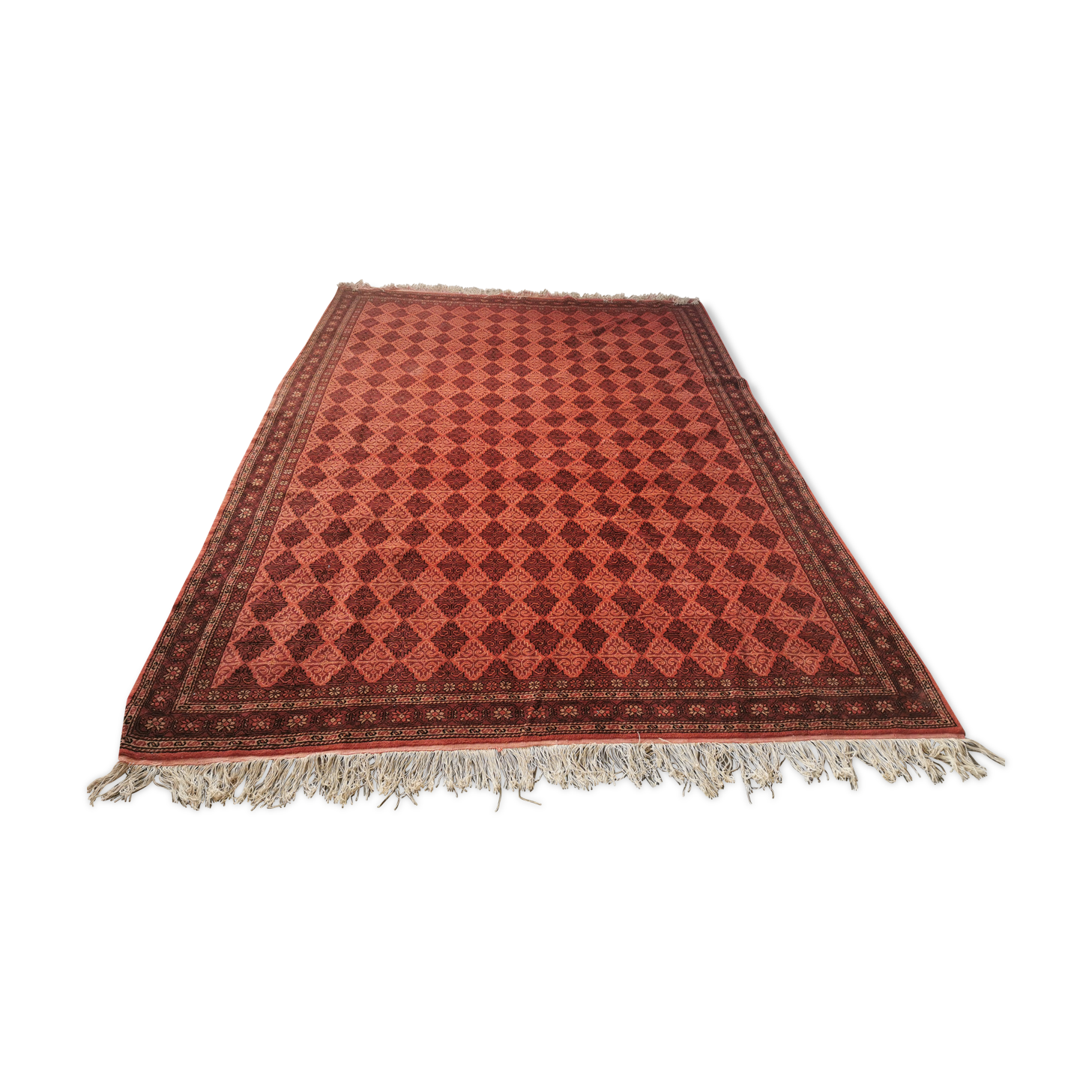 Handmade oriental carpet 290cm/203 cm