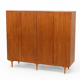 Vintage 4-door wardrobe from the 1960s