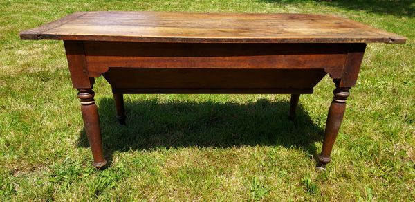 Table pétrin, table de ferme XVIIIe