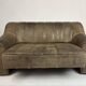 Vintage DS-44 de Sede leather sofa couch buffalo leather 70s