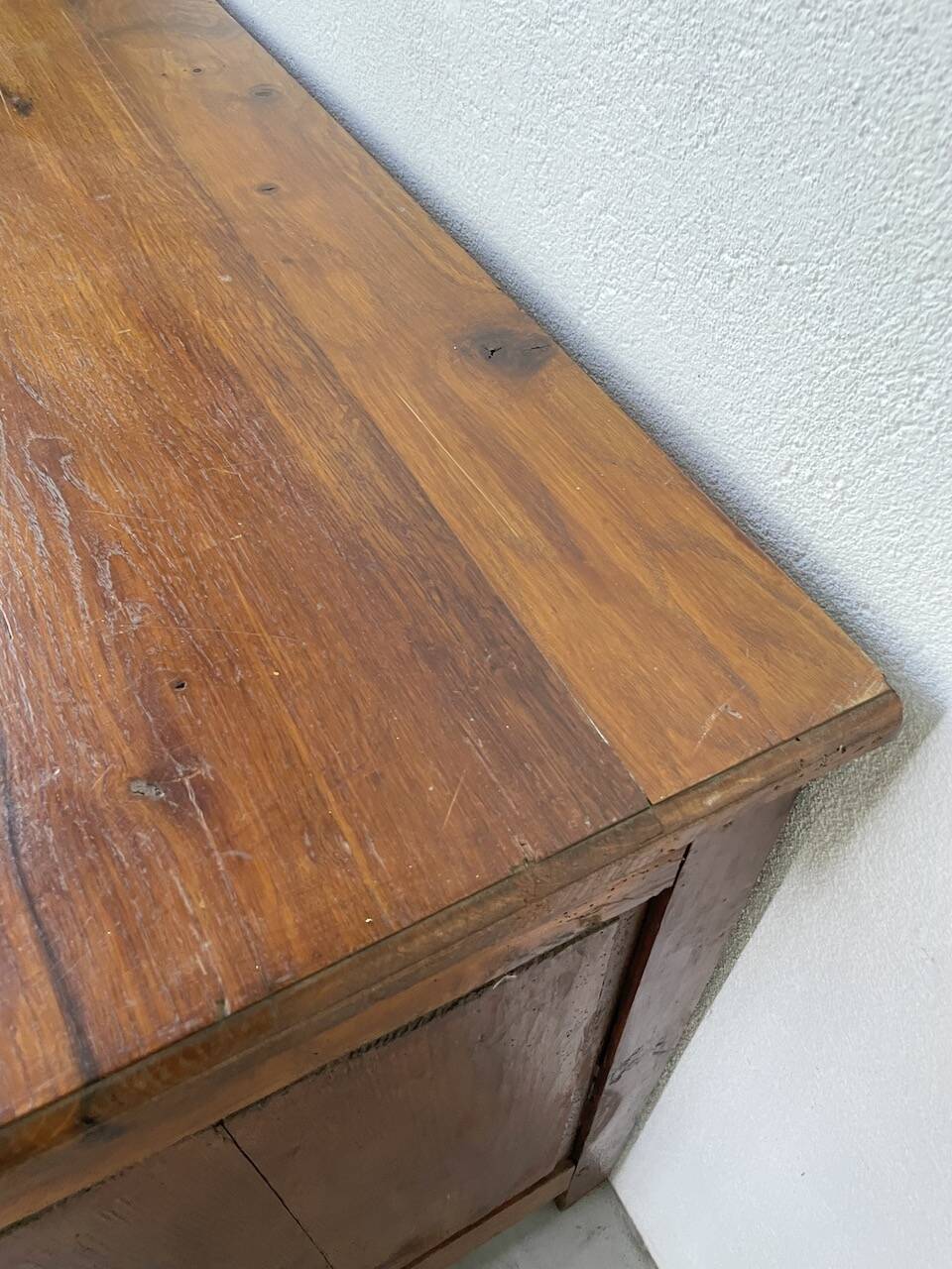 Jam cabinet, folk art furniture, oak, 19th century