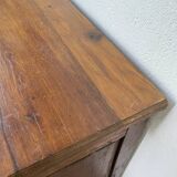 Jam cabinet, folk art furniture, oak, 19th century