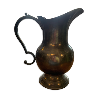 Tin pitcher