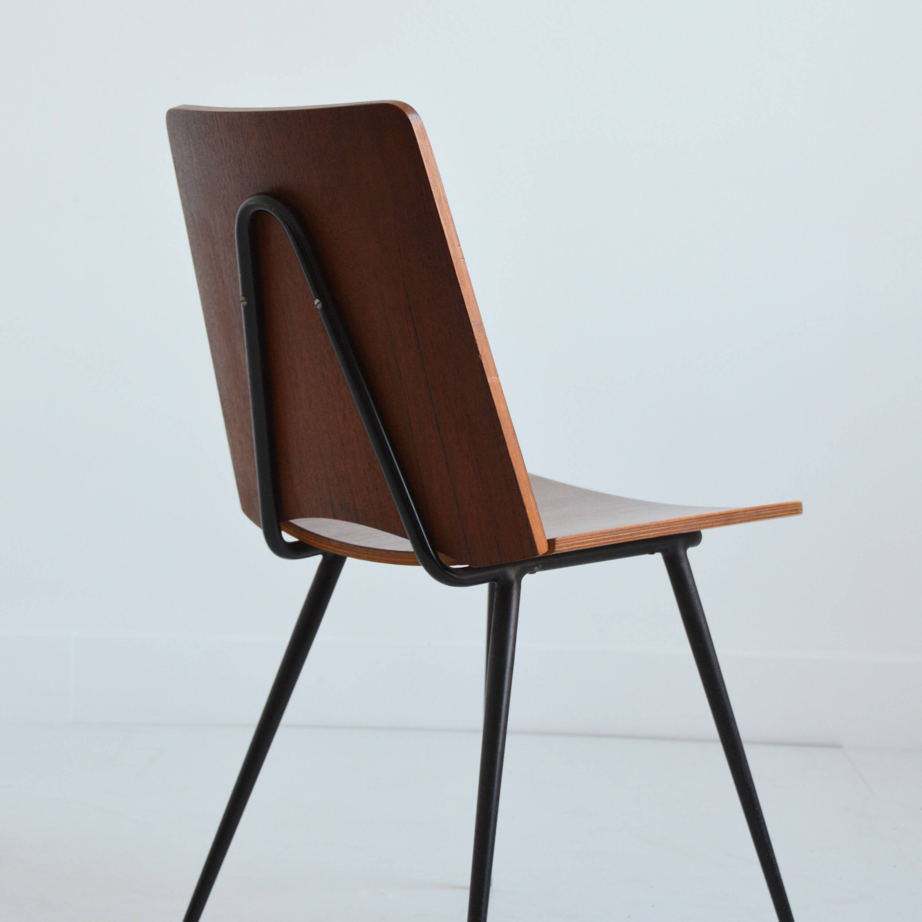 Scandinavian teak chair 1950s