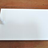 Floor lamp metal white design Aluminor