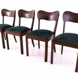 Set of Art Deco chairs, Poland, 1930s.